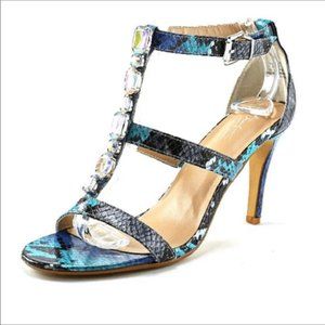 Thalia Sodi Women's Playa T-Strap High Heel Sandals